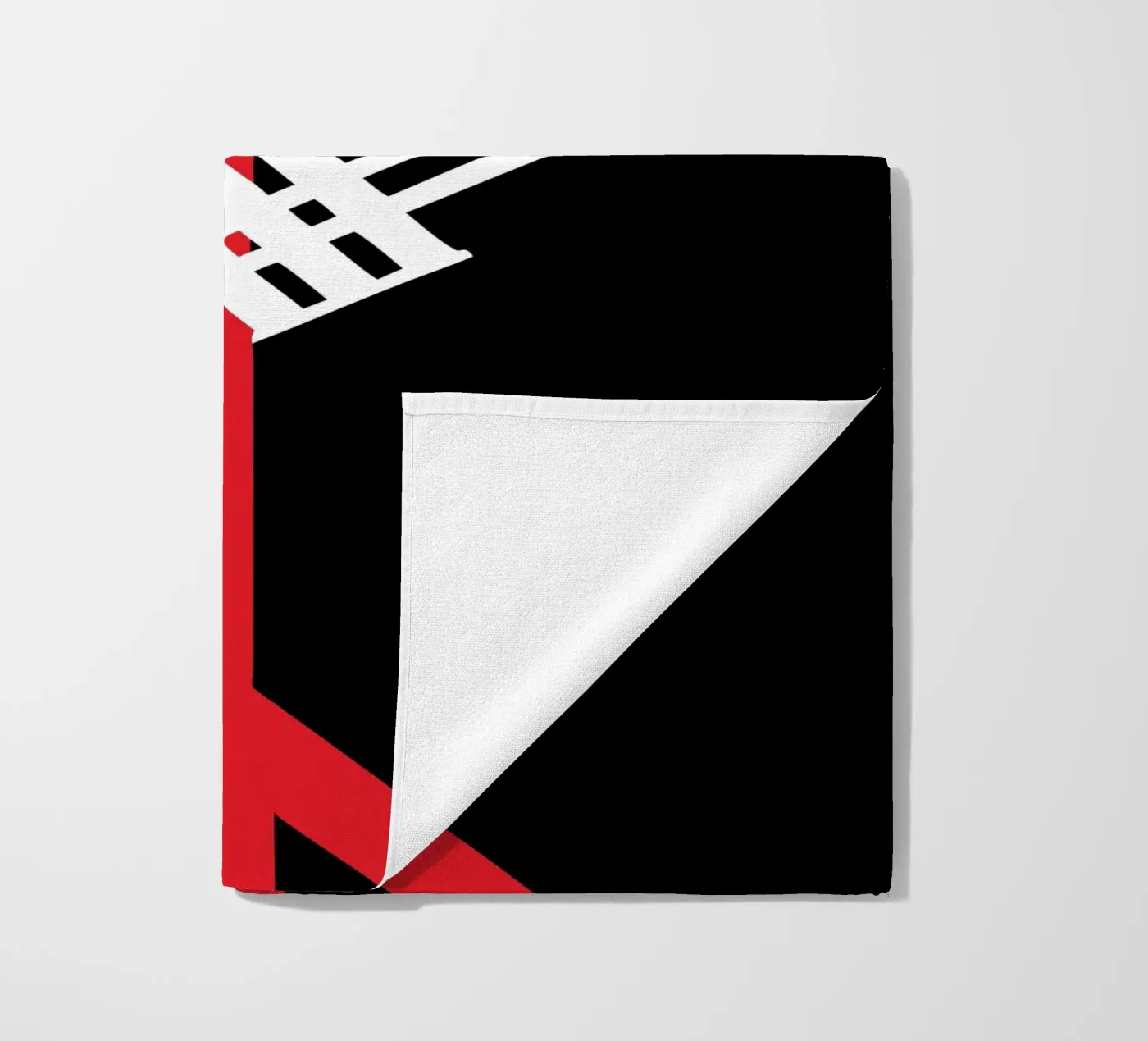 Trumpet beach towel by LOOK DIFFERENT