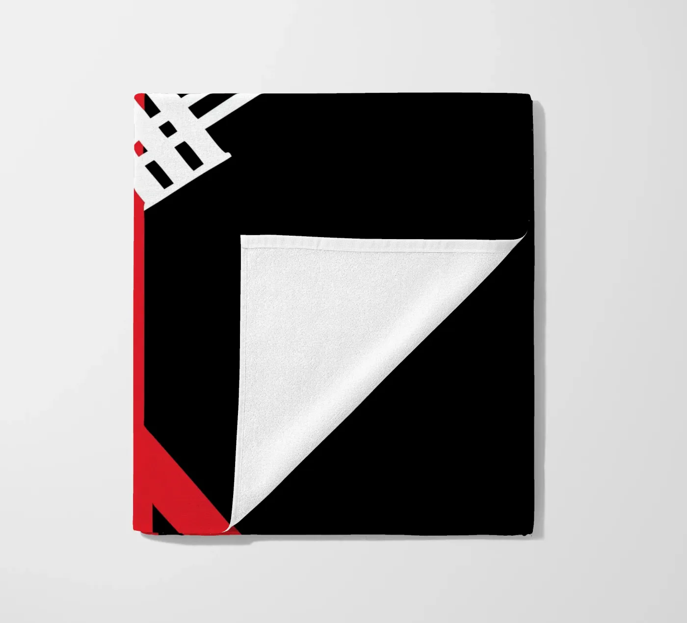 Trumpet beach towel by LOOK DIFFERENT