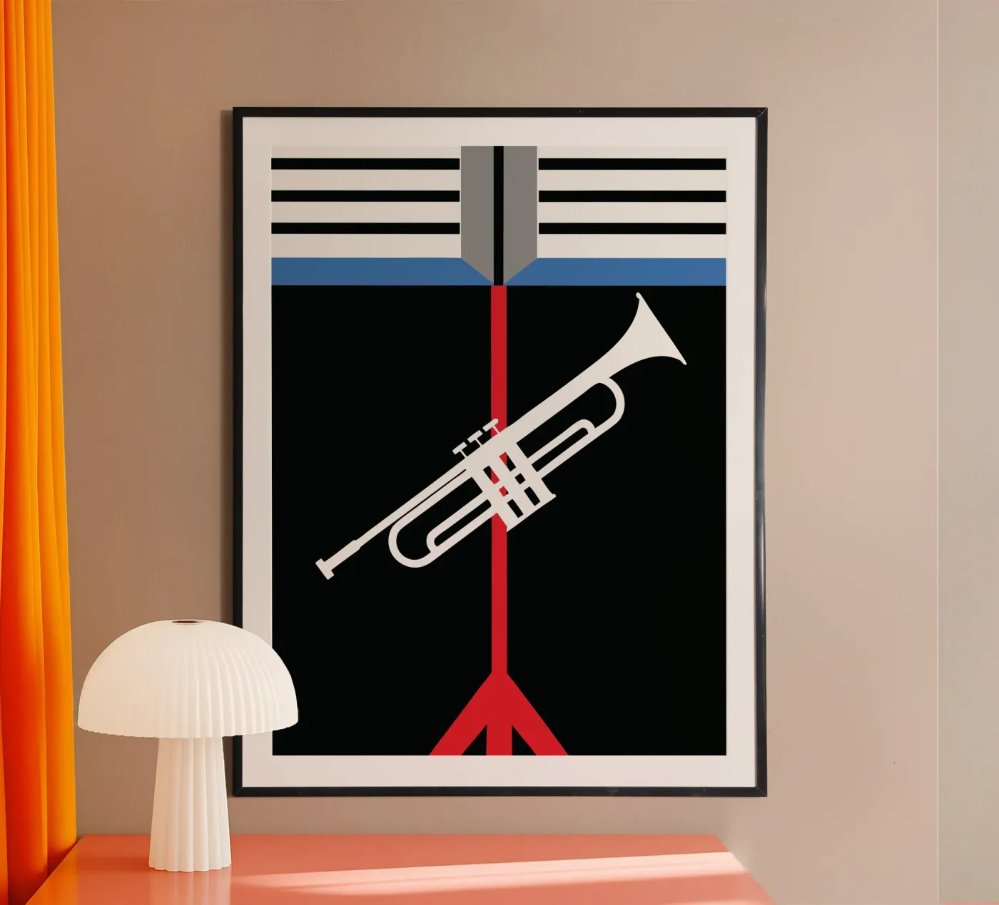 Trumpet poster by LOOK DIFFERENT