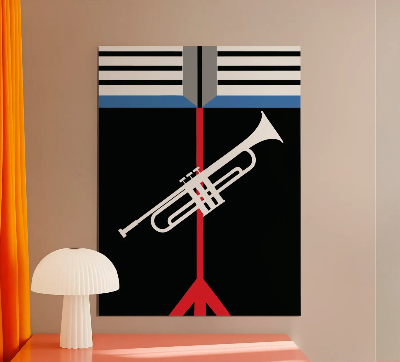 Trumpet poster by LOOK DIFFERENT