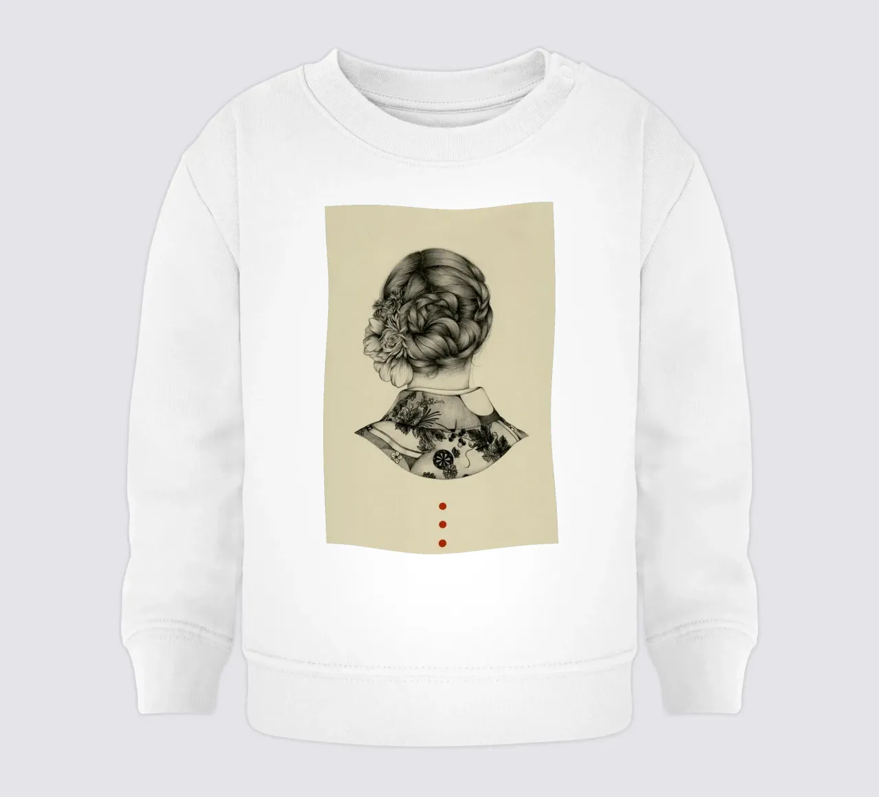 Demure 1 felpa neonato da The White Deer