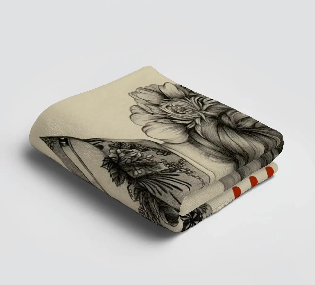 Demure 1 asciugamano da bagno da The White Deer