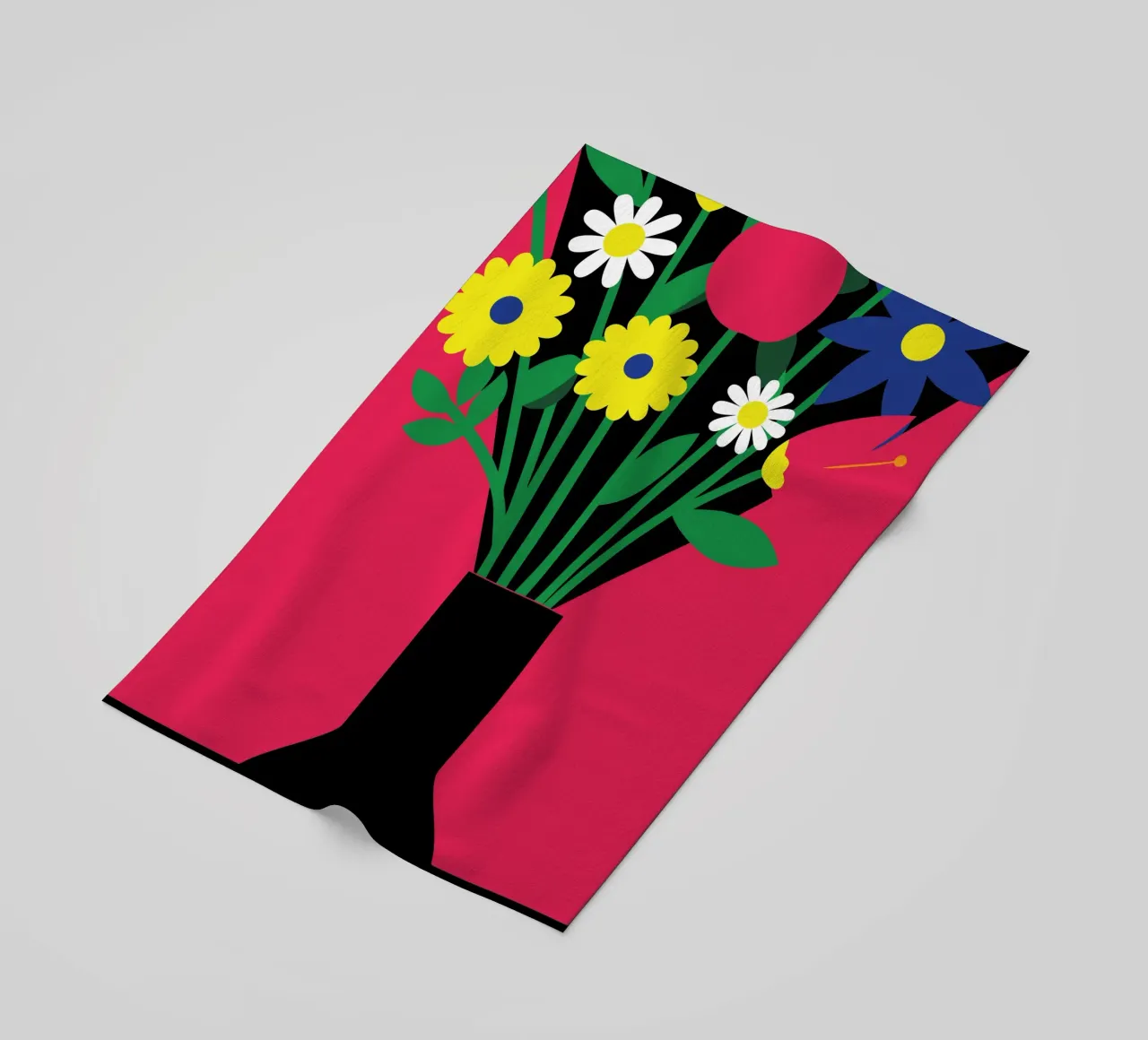 Vaso di fiori telo mare da LOOK DIFFERENT