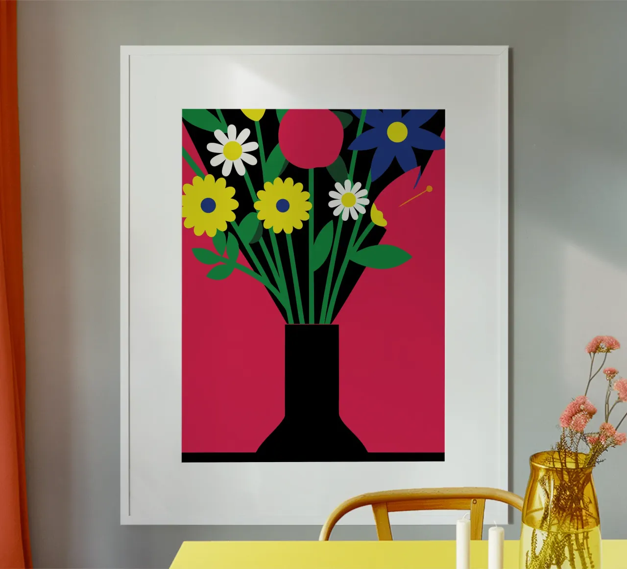 Vaso di fiori carta hahnemühle da LOOK DIFFERENT