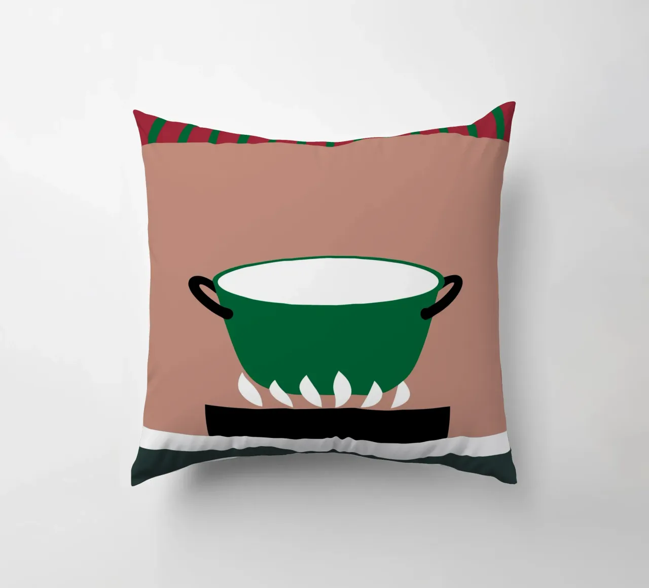 Cooking Stove decorative cushion by LOOK DIFFERENT