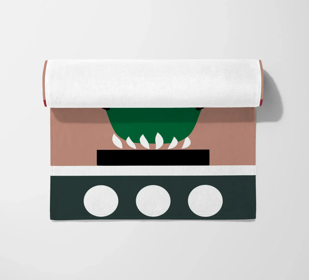 Cooking Stove beach towel by LOOK DIFFERENT
