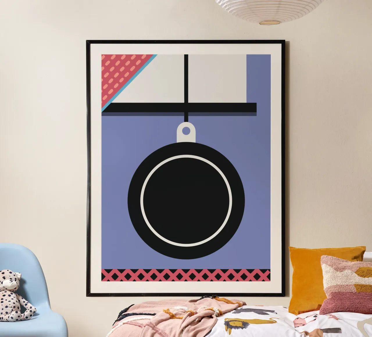 Padella da cucina poster con telaio in alluminio da LOOK DIFFERENT