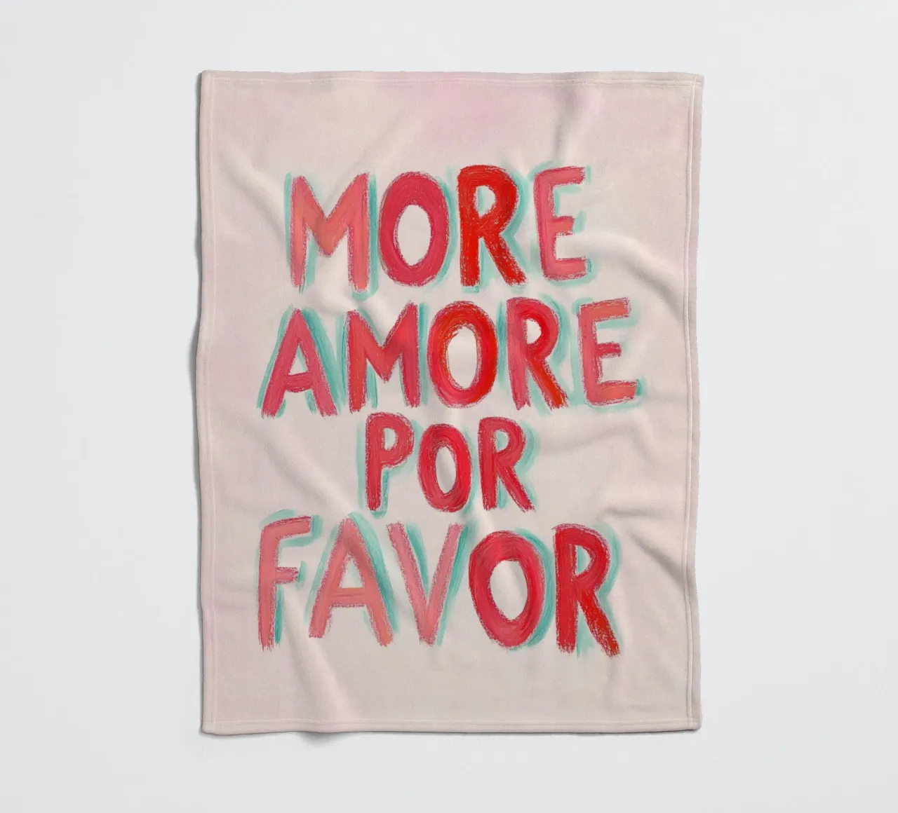 Più Amore por Favor, Emotionen coperta in pile da Carinaprint
