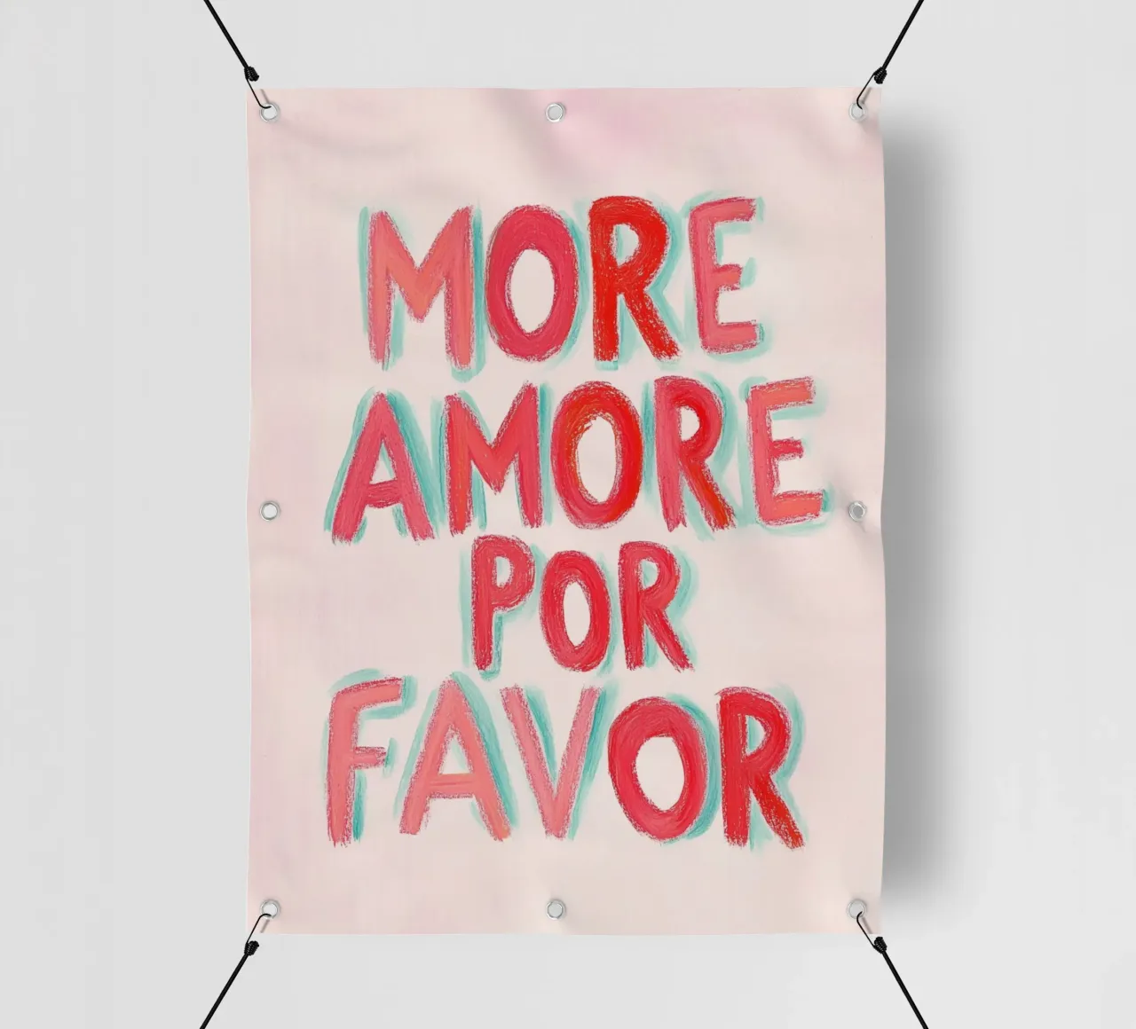 Più Amore por Favor, Emotionen telo in pvc da Carinaprint