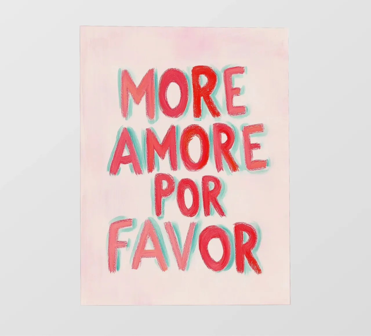 Più Amore por Favor, Emotionen telo in pvc da Carinaprint