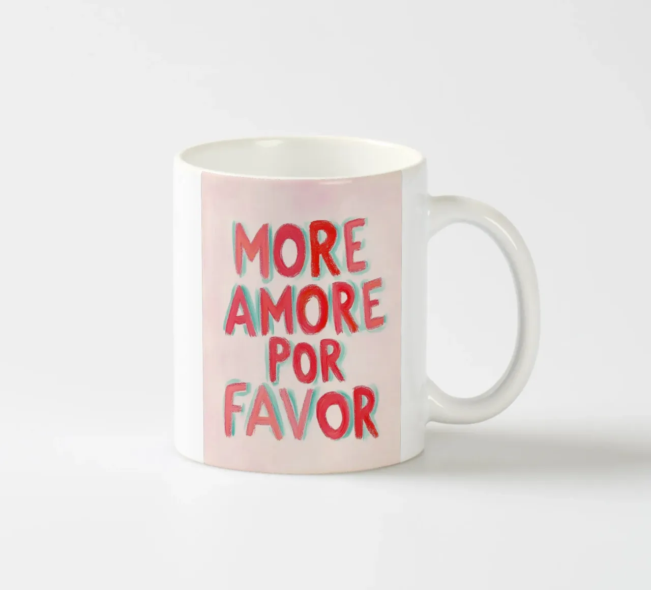 Più Amore por Favor, Emotionen tazza in ceramica da Carinaprint
