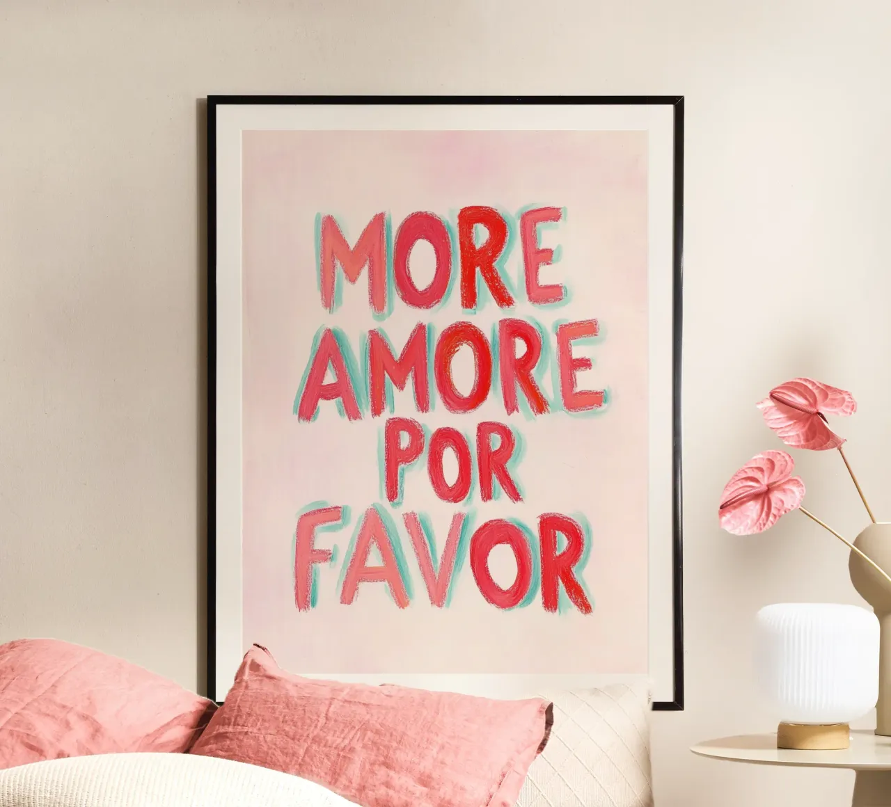 Più Amore por Favor, Emotionen poster da Carinaprint