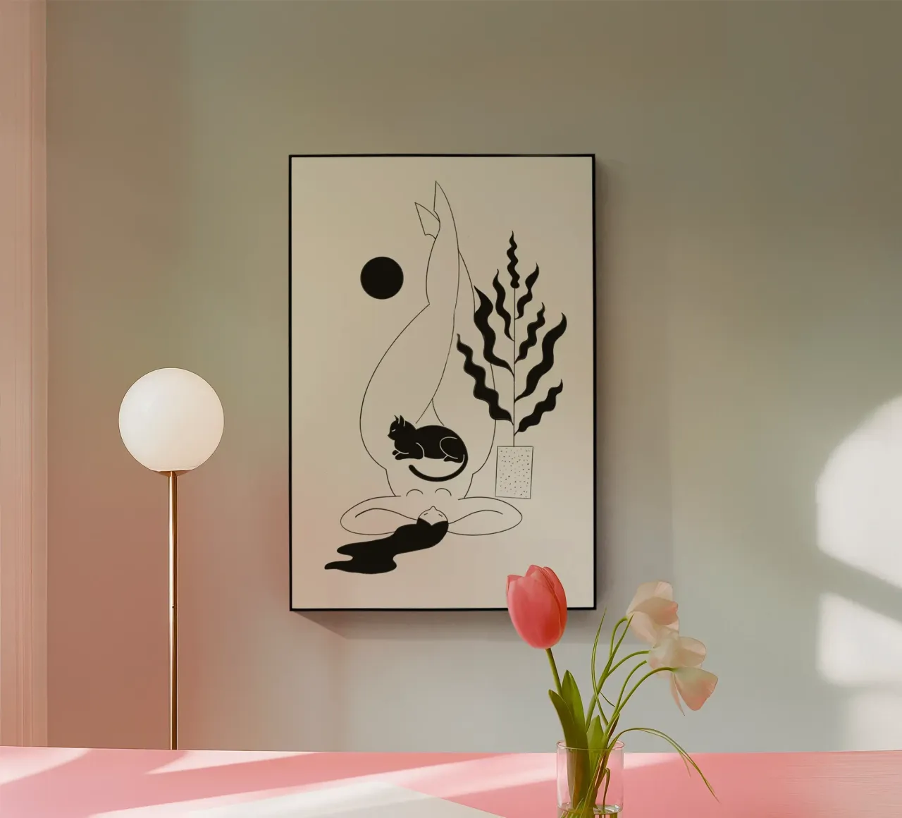 Don't Mind Me plexiglass da Graphite