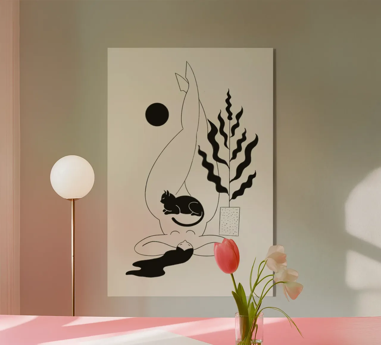 Don't Mind Me plexiglass da Graphite