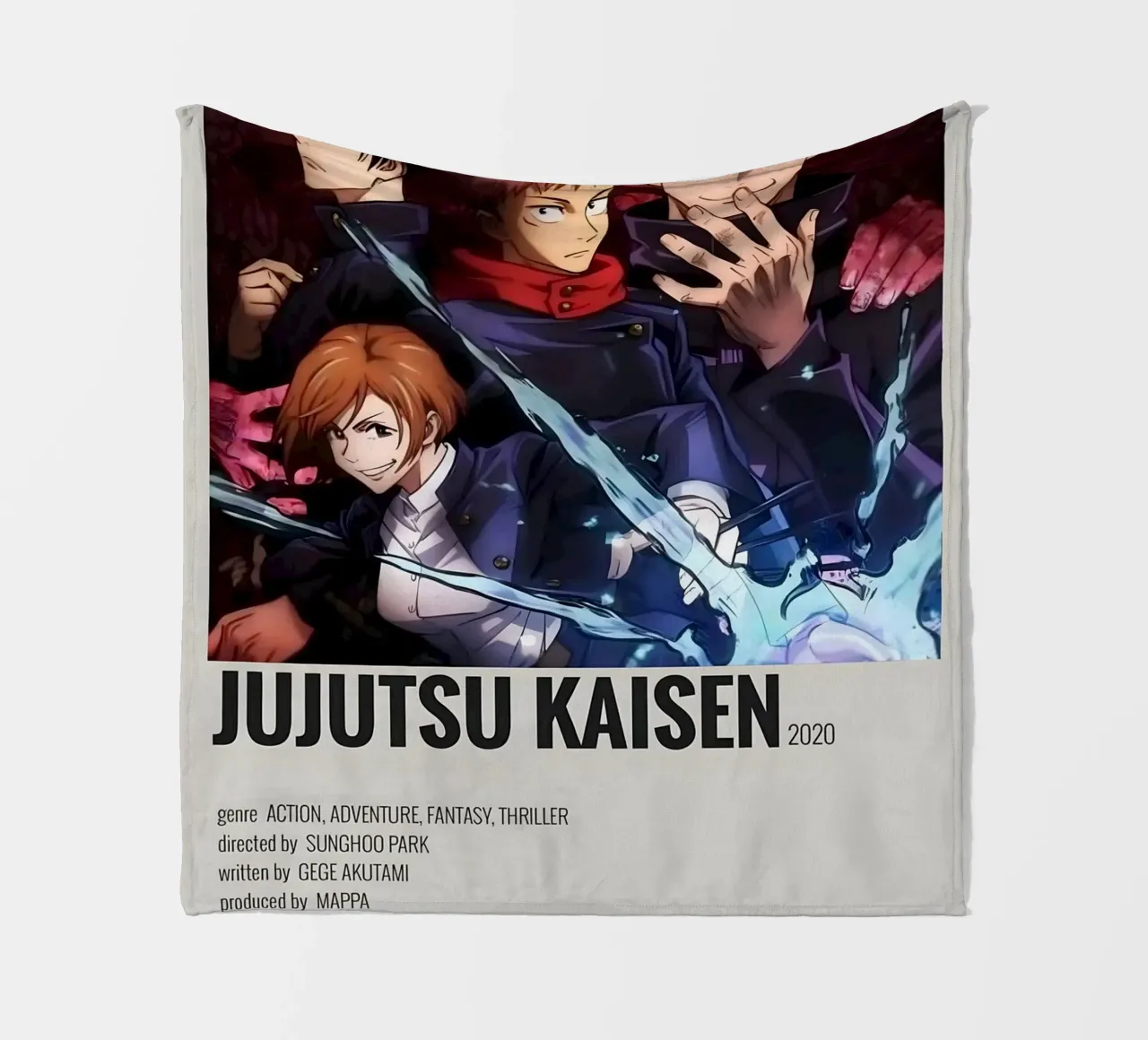 JUJUTSU KAISEN 2020 coperta in pile da Totoya