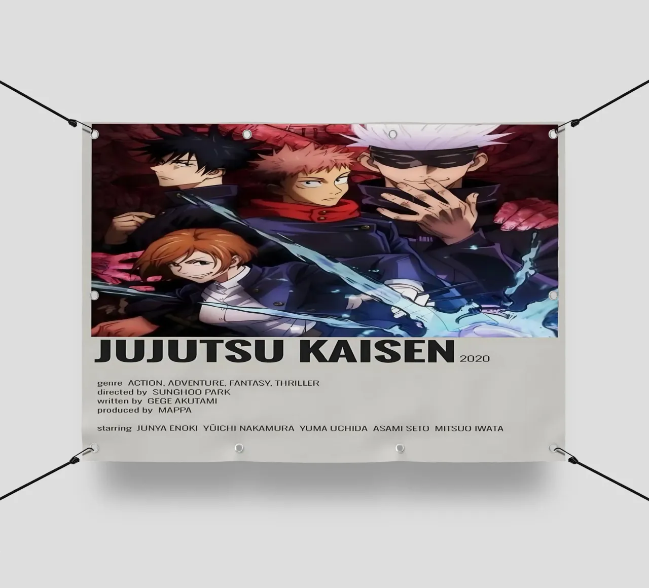 JUJUTSU KAISEN 2020 telo in pvc da Totoya
