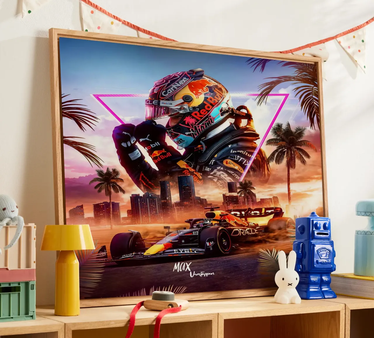 Max Verstappen plexiglass da Agus Creative