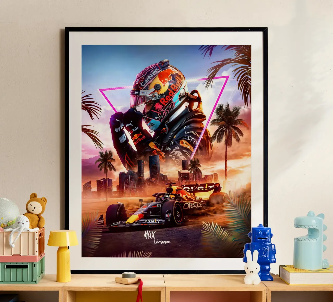 Max Verstappen carta hahnemühle da Agus Creative