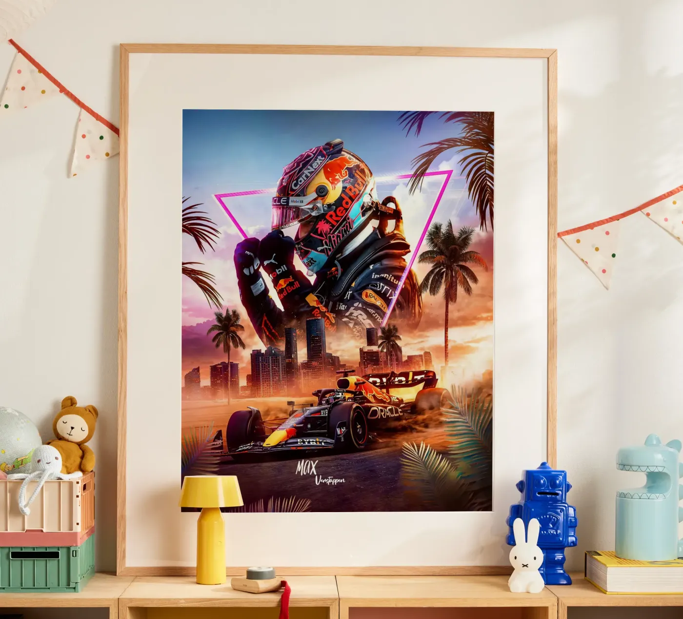 Max Verstappen poster da Agus Creative