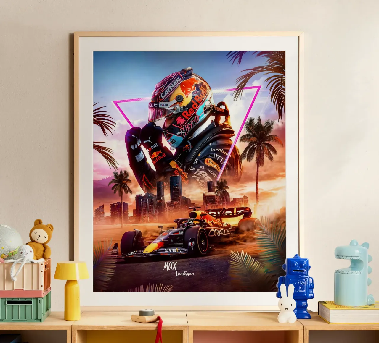 Max Verstappen carta hahnemühle da Agus Creative