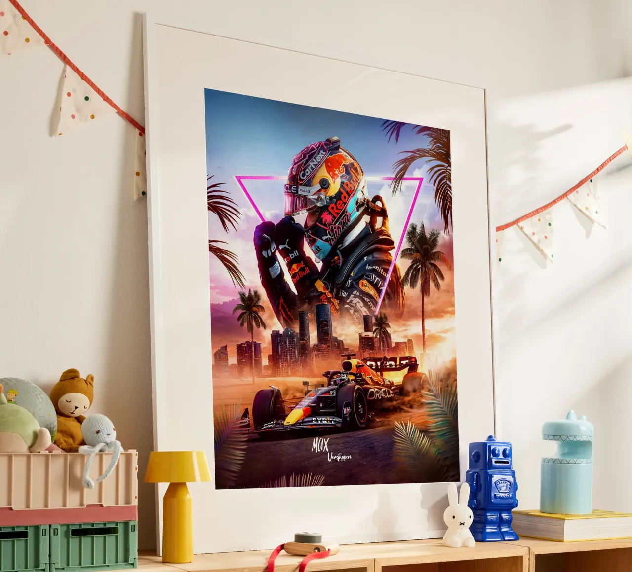 Max Verstappen carta hahnemühle da Agus Creative