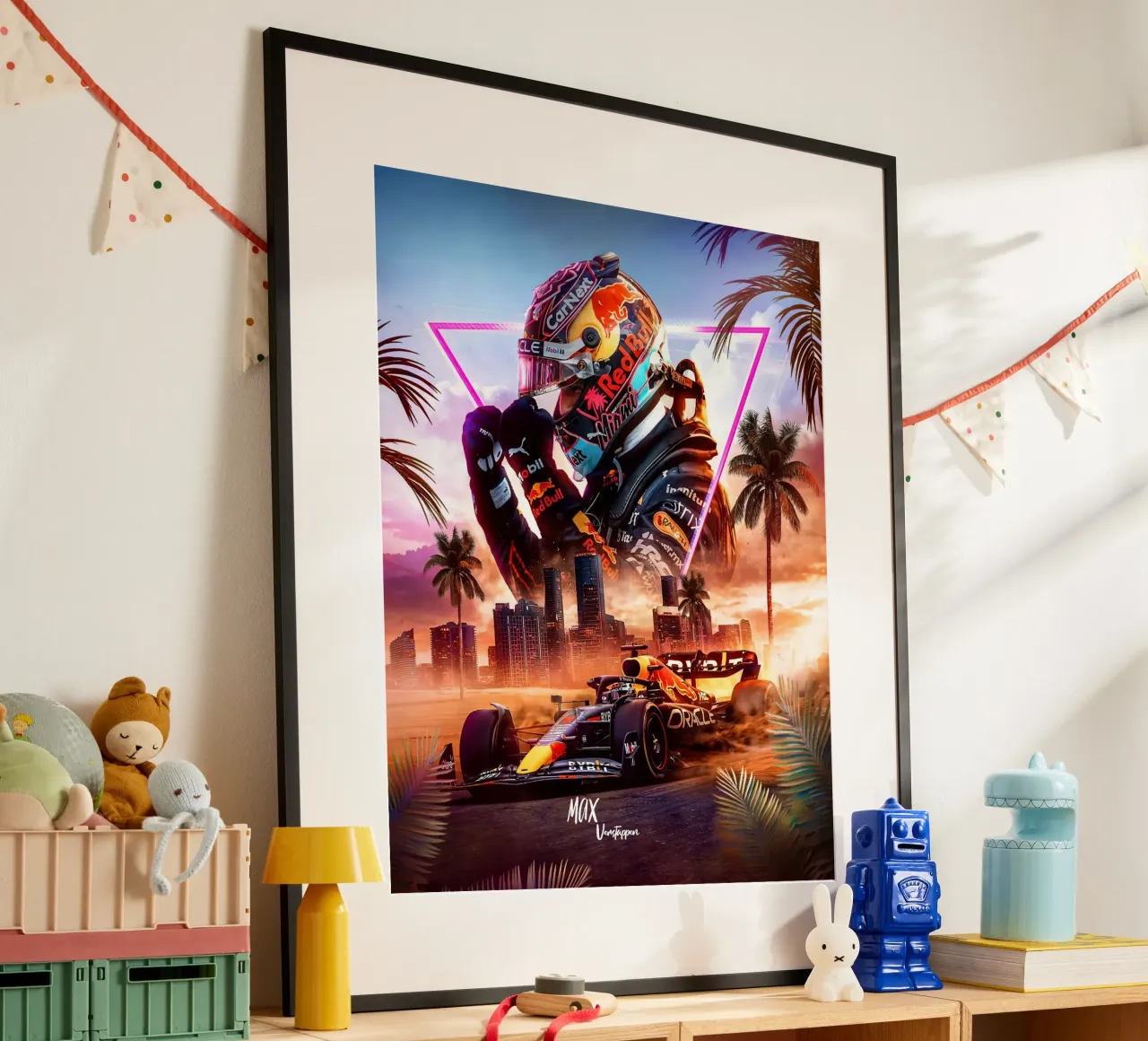 Max Verstappen poster da Agus Creative