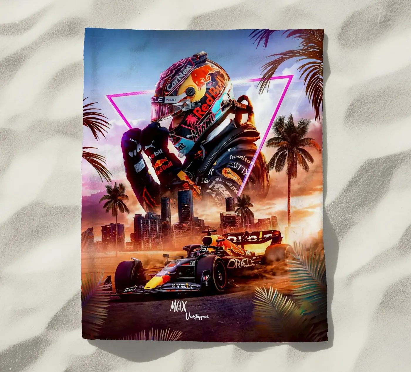 Max Verstappen telo mare da Agus Creative