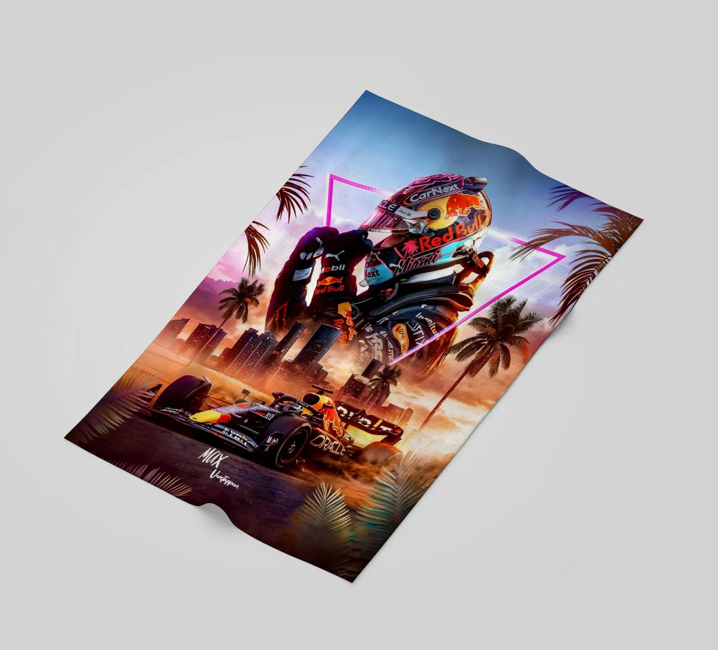 Max Verstappen telo mare da Agus Creative
