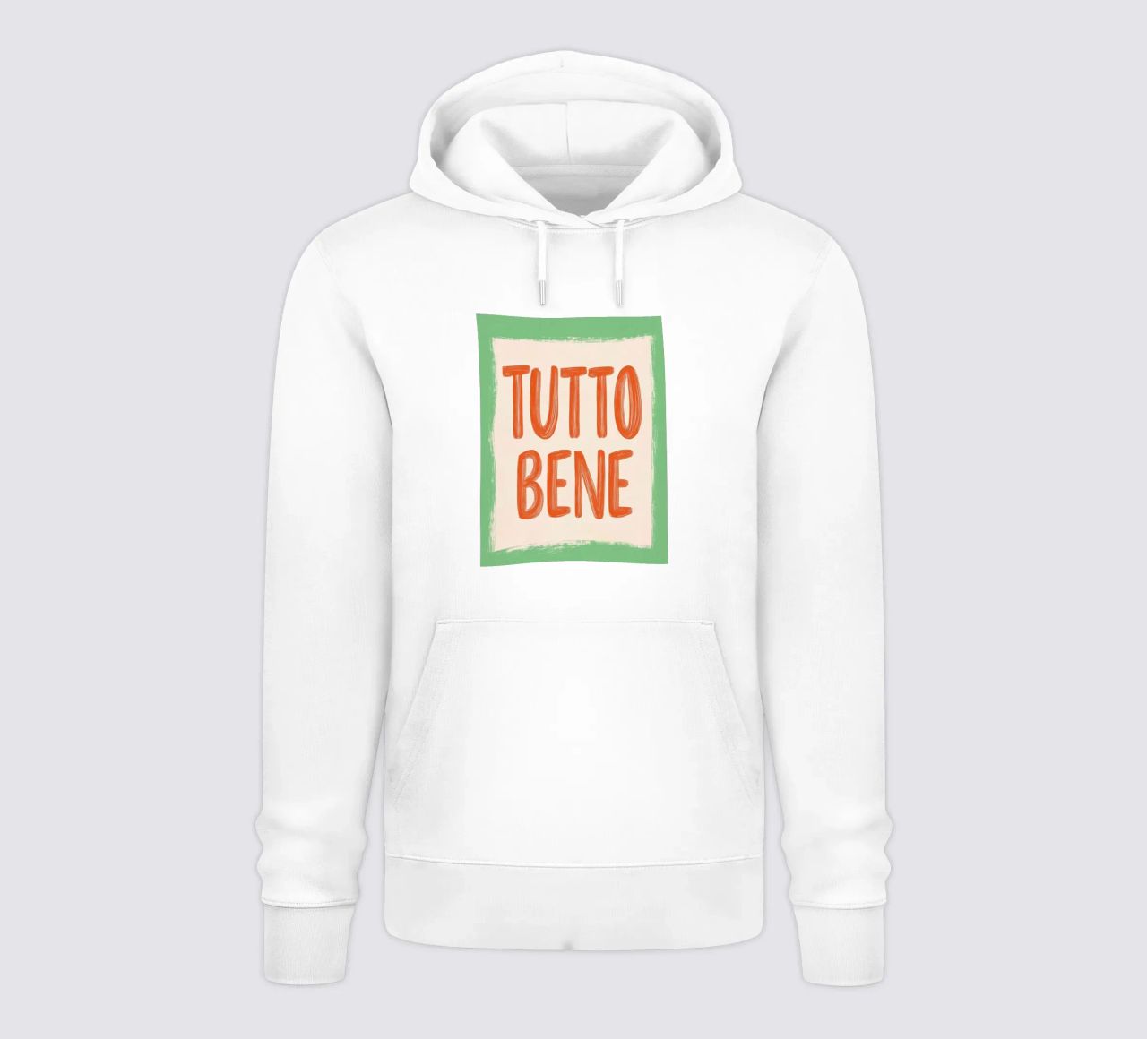 Tutto Bene, Slogan felpa con cappuccio da Carinaprint