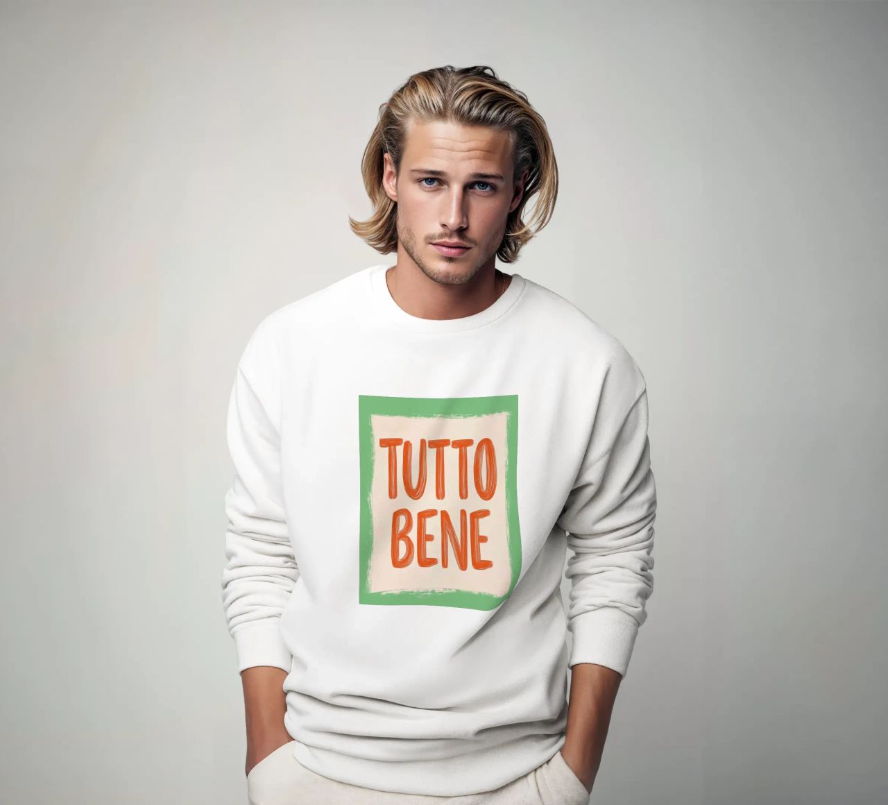 Tutto Bene, Slogan felpa da Carinaprint