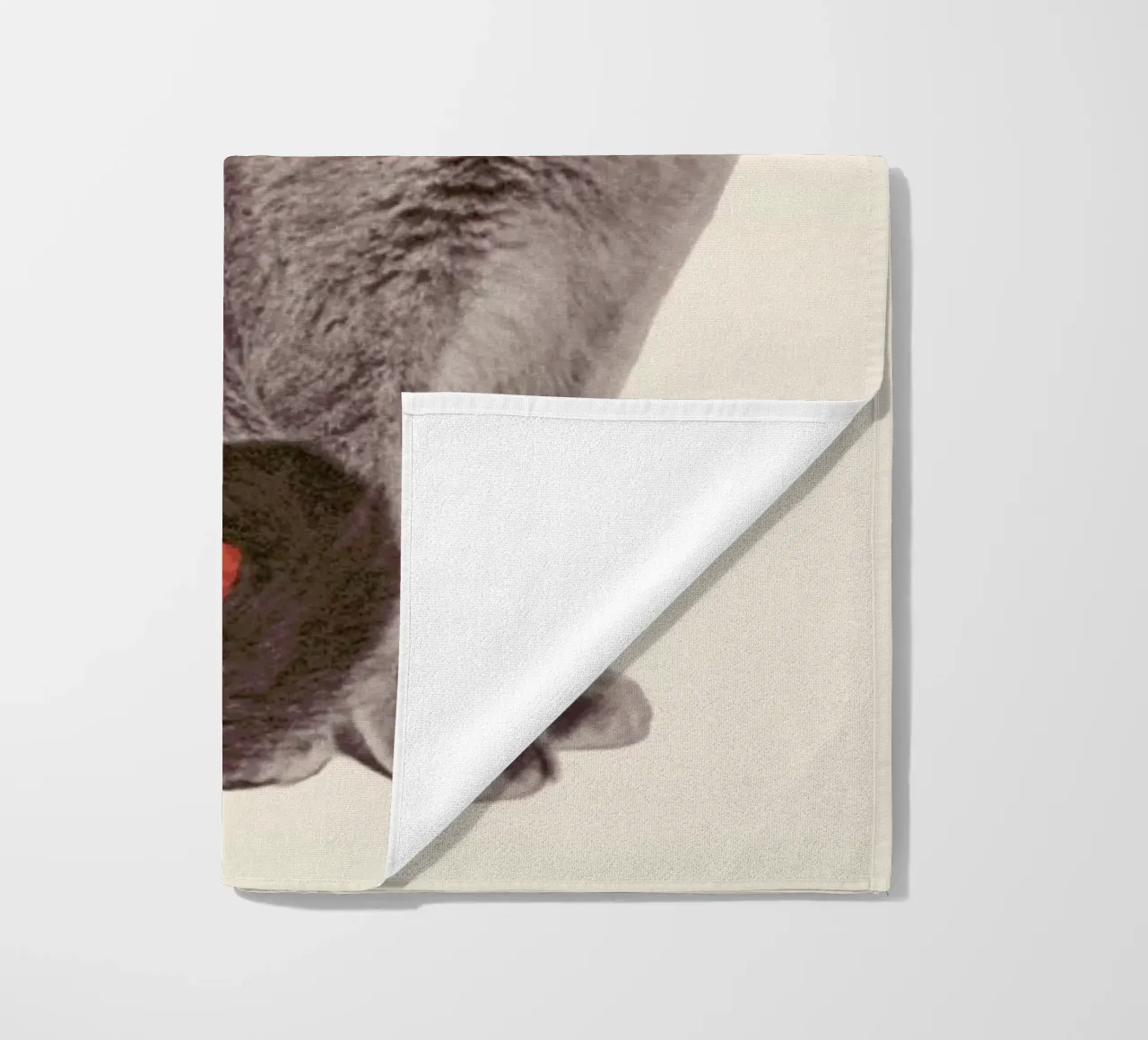 Chat Catcheur Print telo mare da Florent Bodart