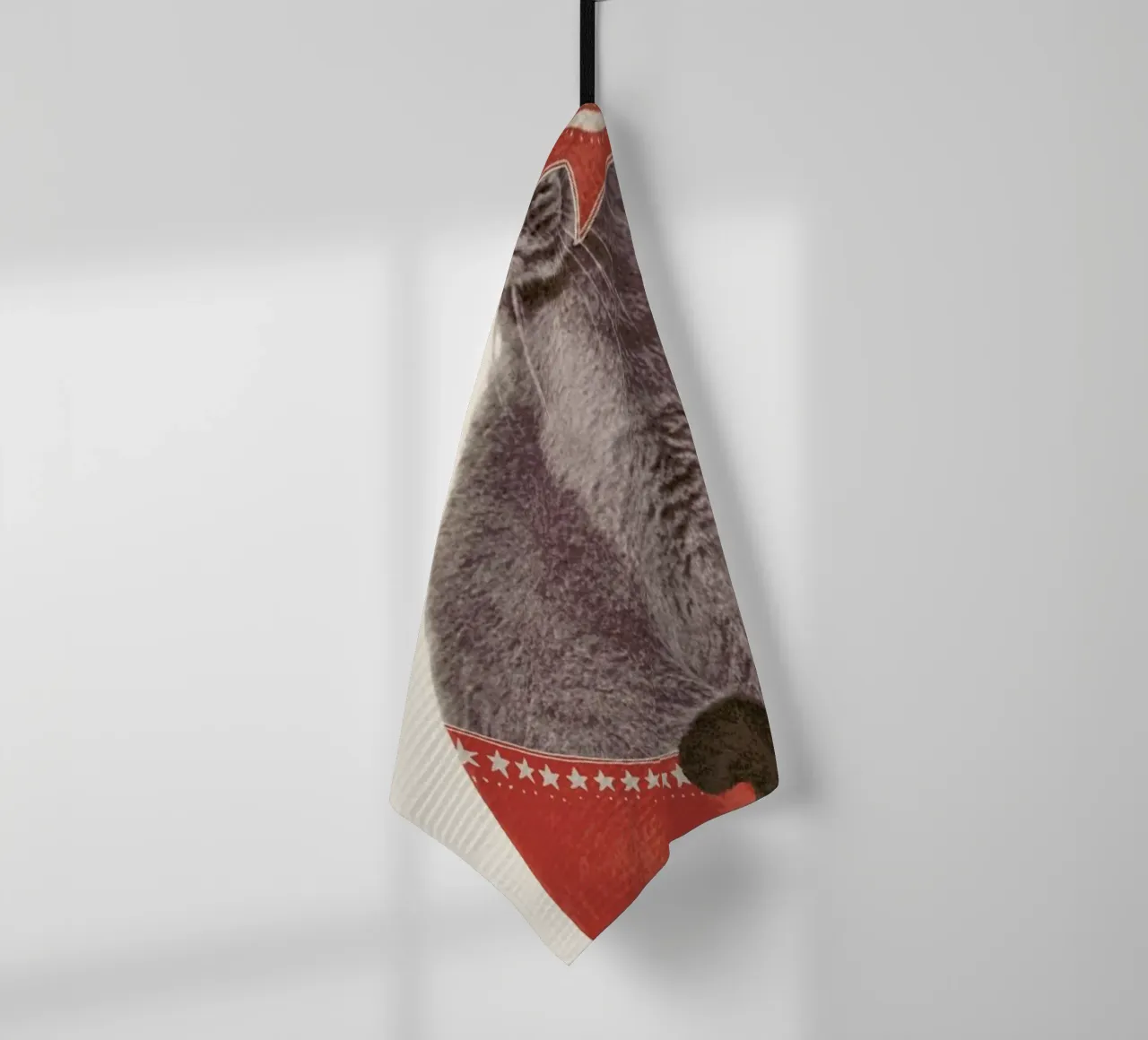 Chat Catcheur Print canovaccio da cucina da Florent Bodart
