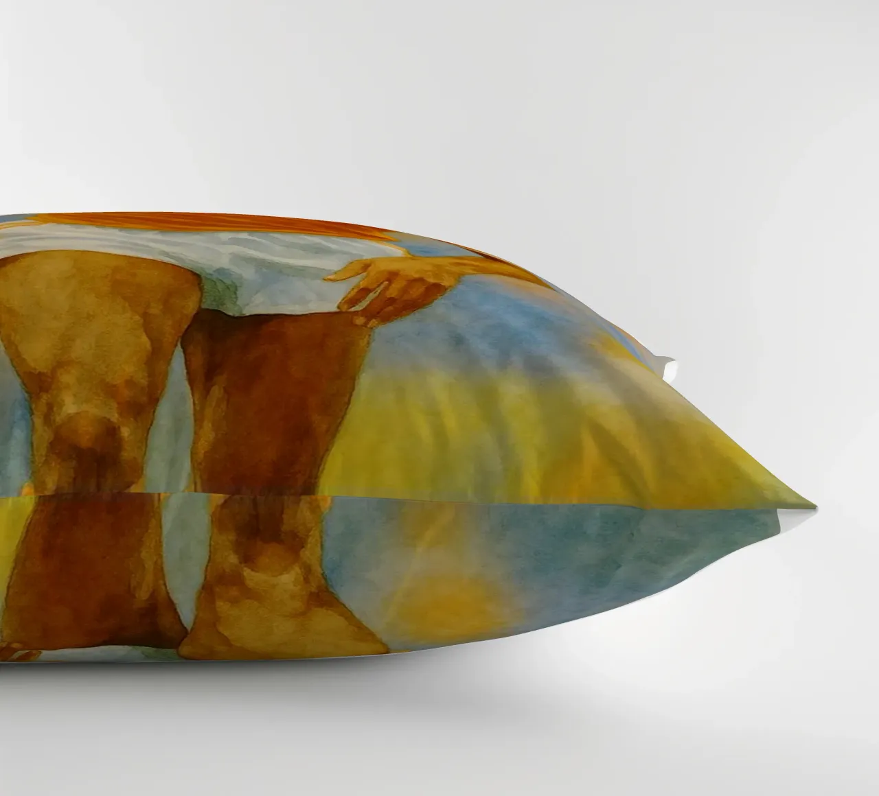 Ruud Gullit Repainting Imagination Redrawing decorative cushion by MOKAIYA
