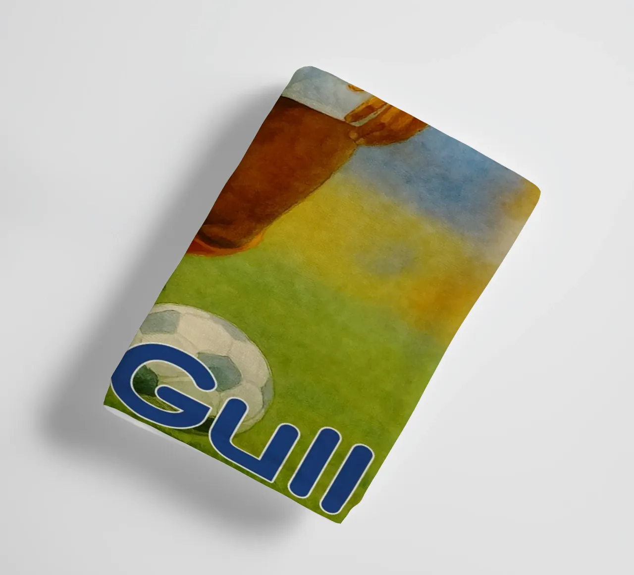 Ruud Gullit Repainting Imagination Redrawing towel by MOKAIYA