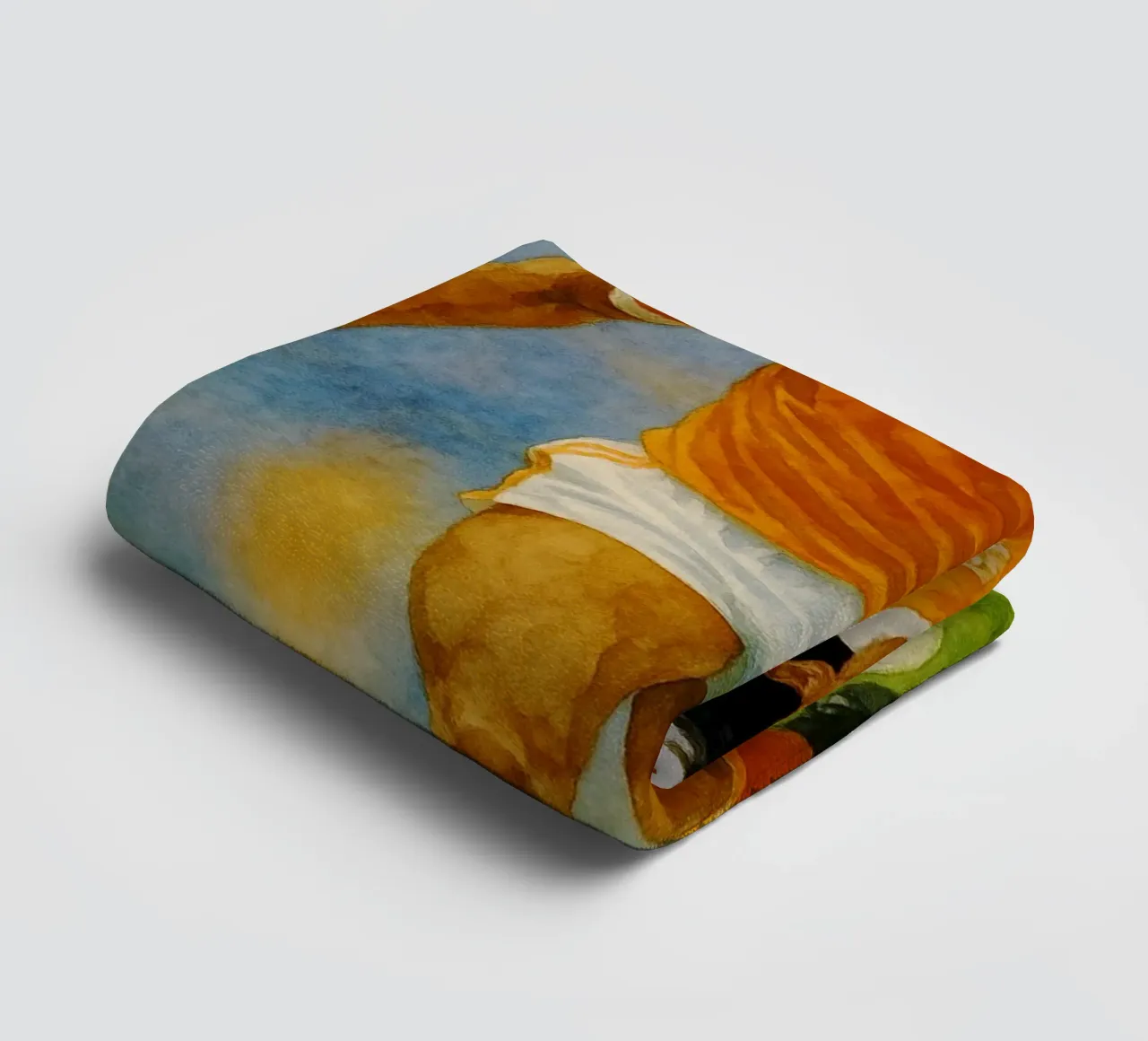 Ruud Gullit Repainting Imagination Redrawing towel by MOKAIYA
