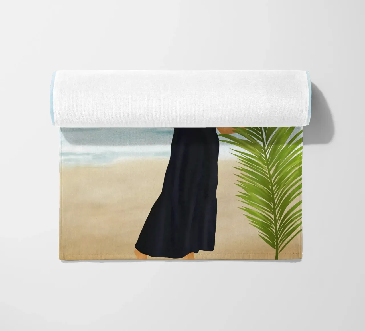 Palm Leaf Elegance telo mare da cityart