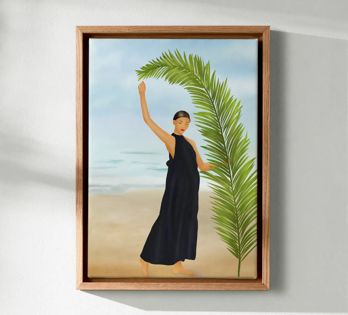 Palm Leaf Elegance tela da cityart
