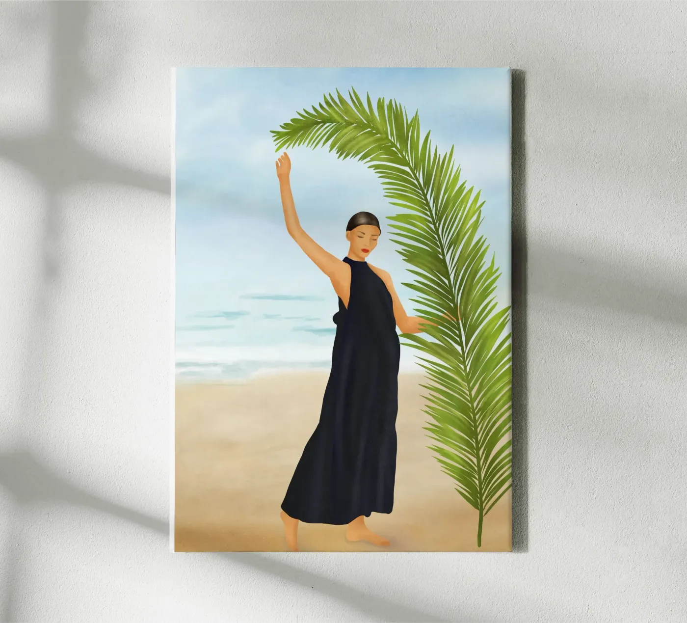 Palm Leaf Elegance tela da cityart