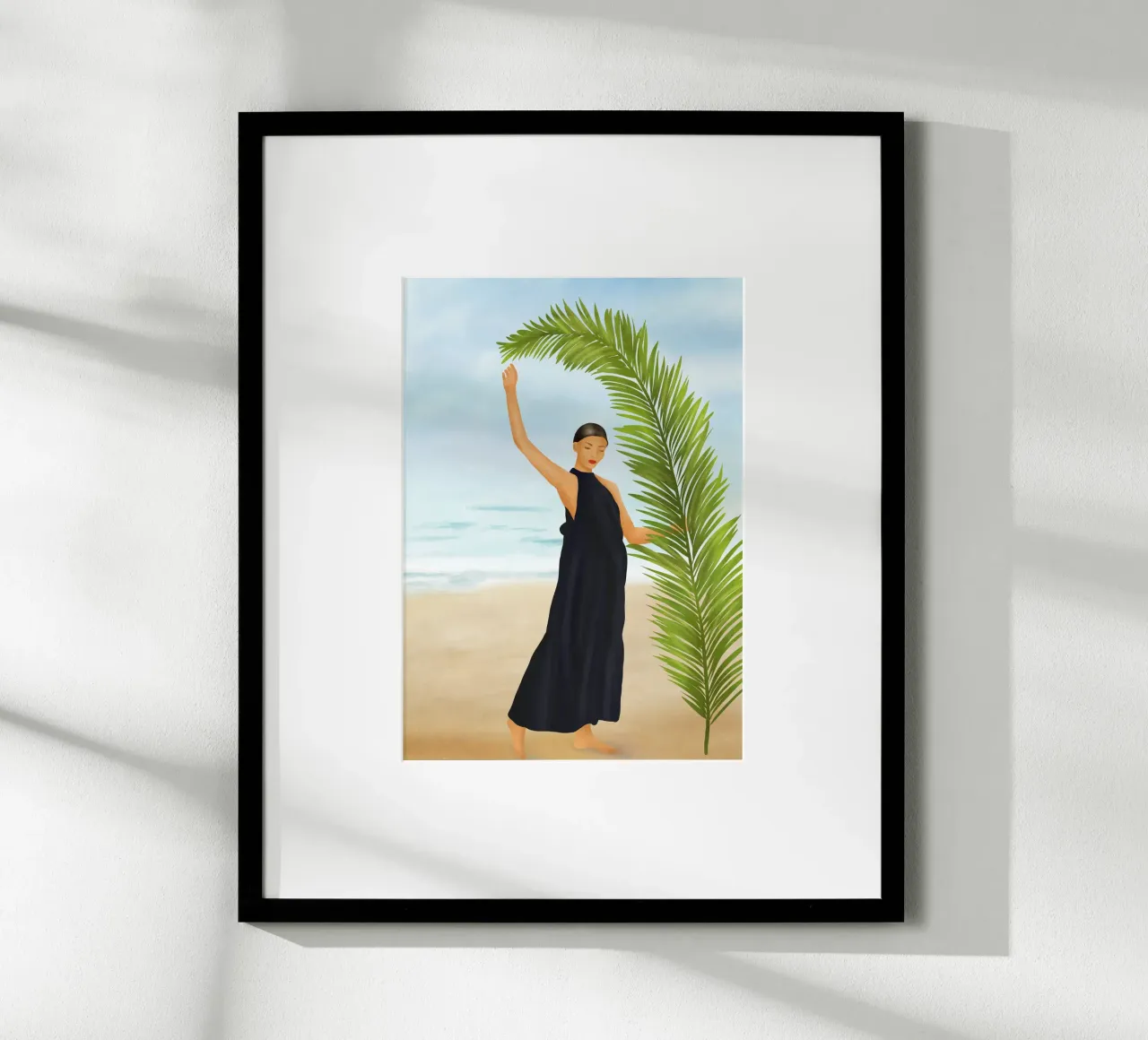 Palm Leaf Elegance poster da cityart