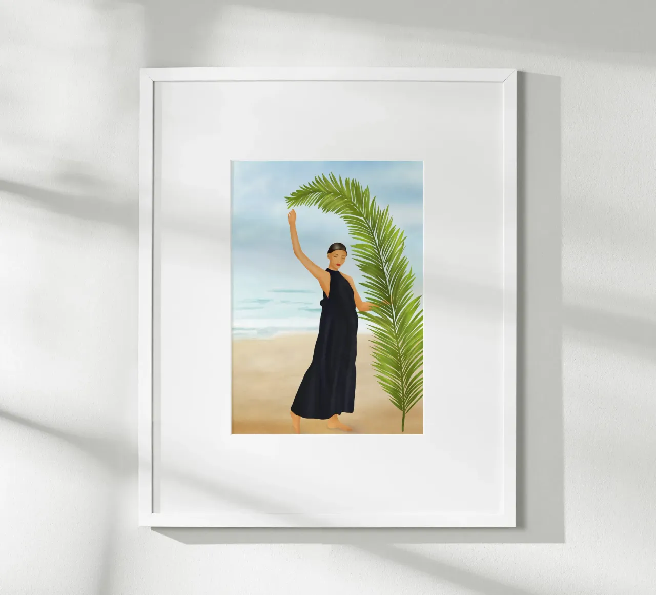 Palm Leaf Elegance poster da cityart