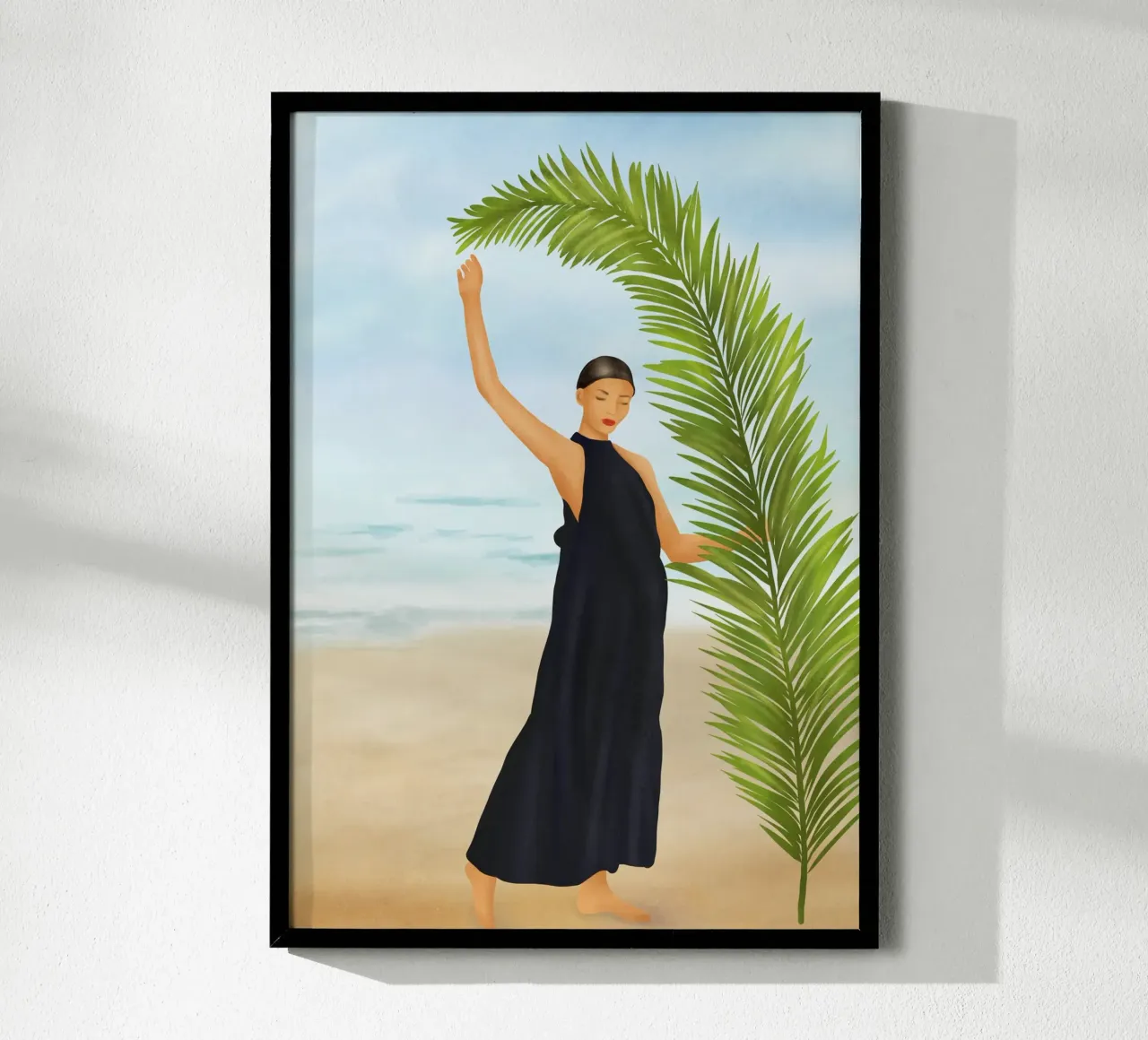 Palm Leaf Elegance poster da cityart