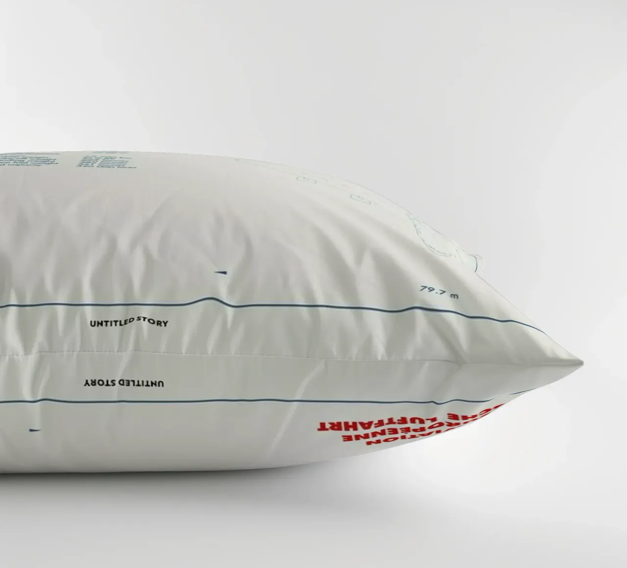 Technical Drawing A380 cuscino da Marc Schulthess