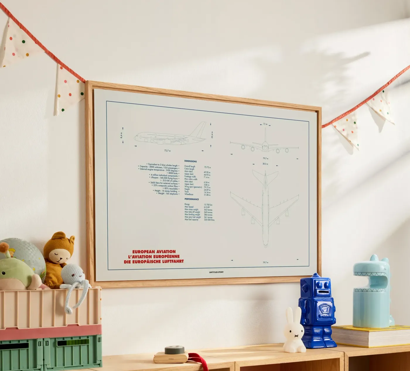 Technical Drawing A380 acrylic glass by Marc Schulthess