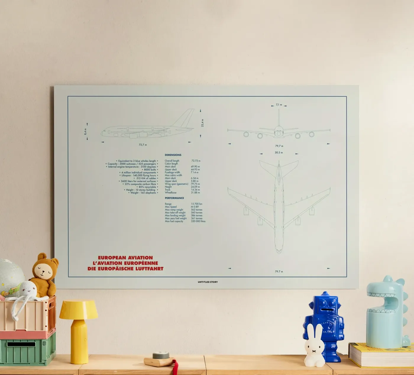 Technical Drawing A380 forex plate by Marc Schulthess