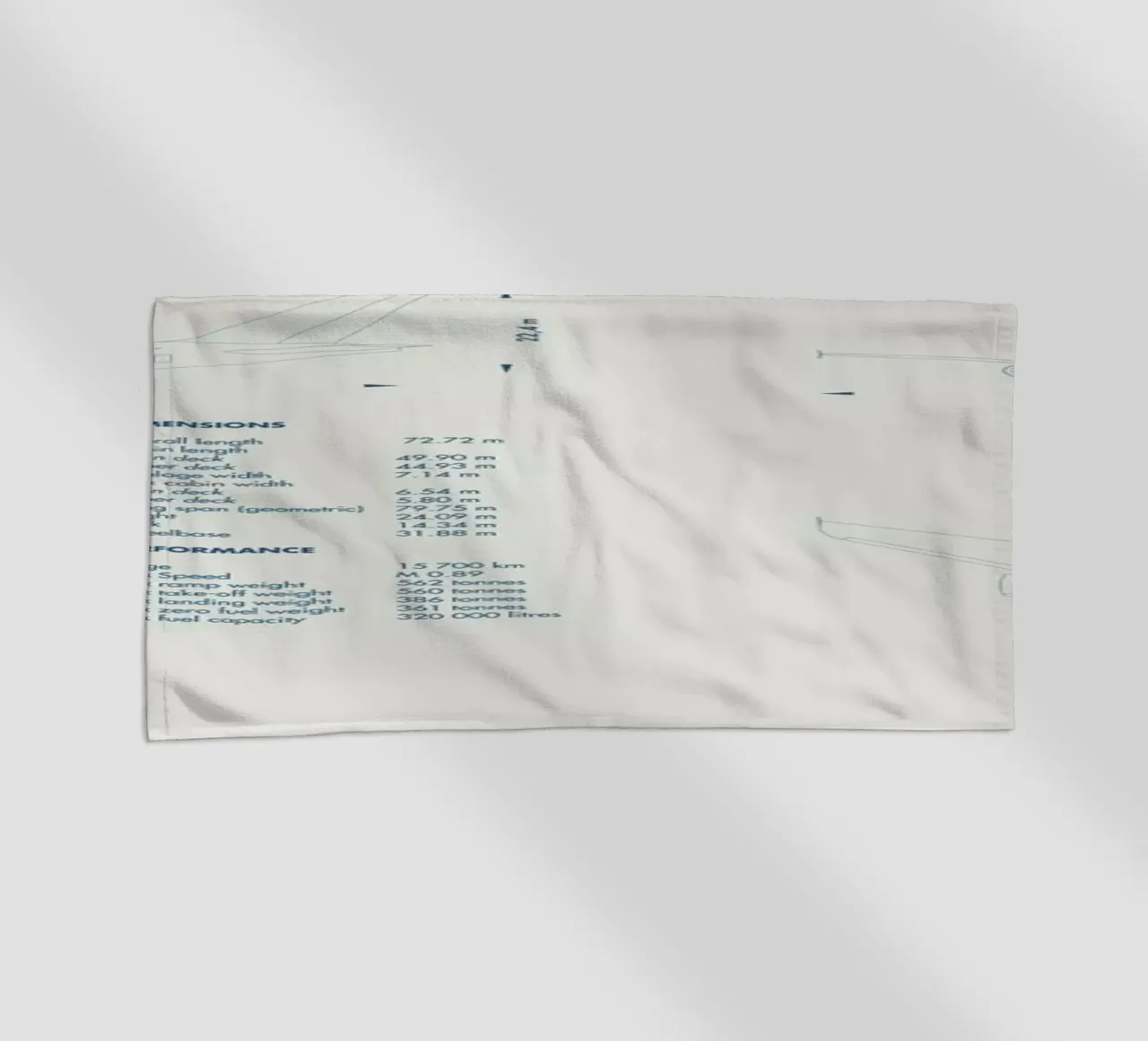 Technical Drawing A380 telo mare da Marc Schulthess