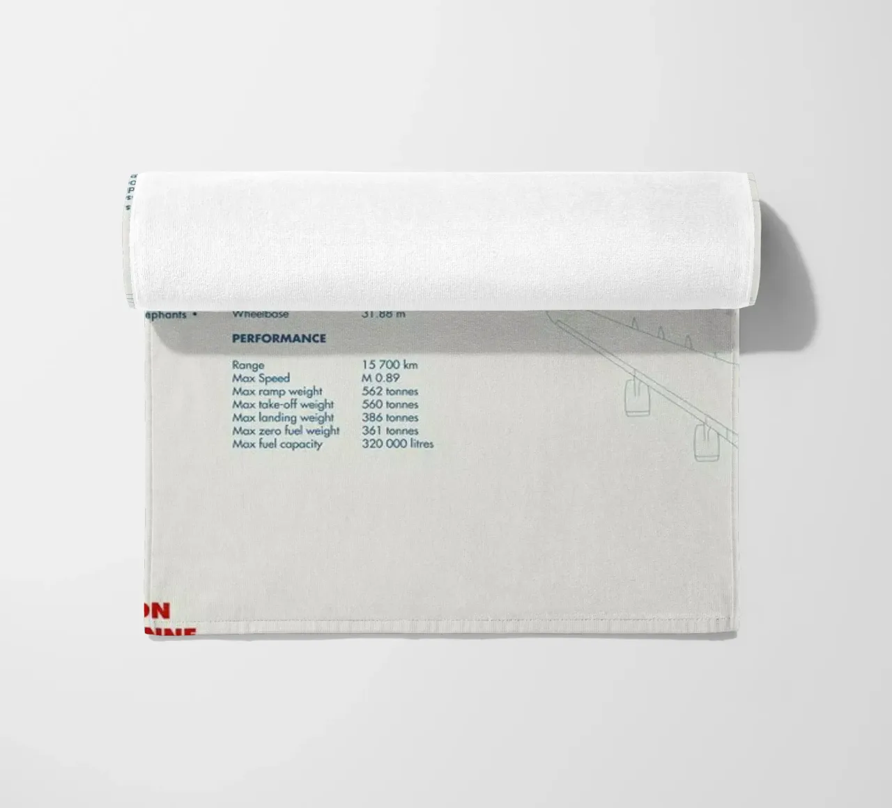 Technical Drawing A380 telo mare da Marc Schulthess