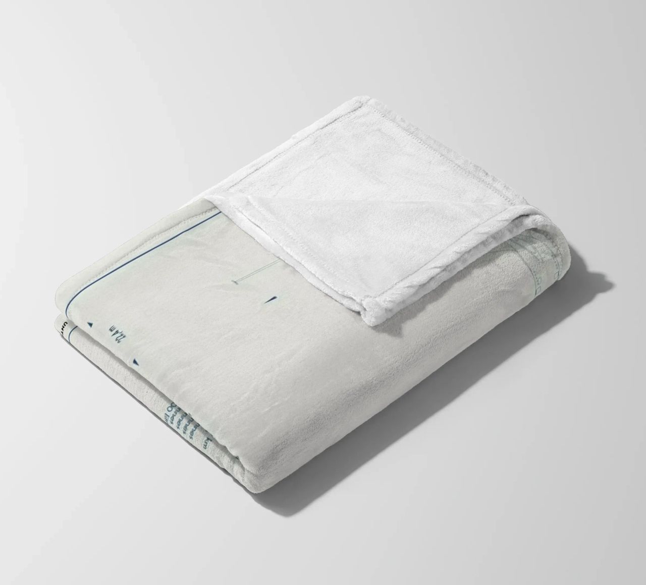 Technical Drawing A380 coperta in pile da Marc Schulthess