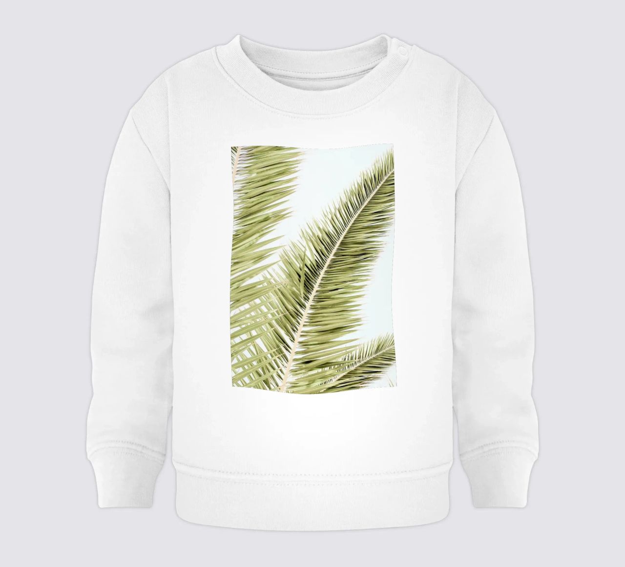 Light Palm Trees felpa neonato da Babett Schultze