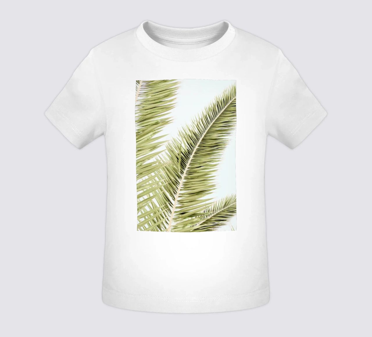 Light Palm Trees maglietta neonato da Babett Schultze