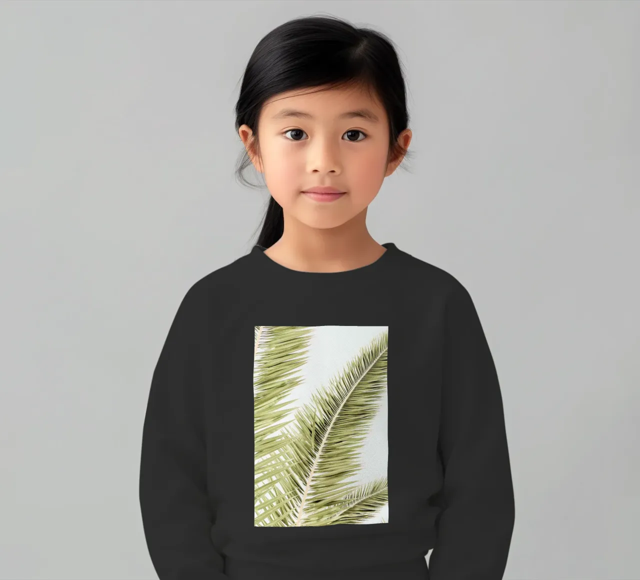 Light Palm Trees felpa bambino da Babett Schultze